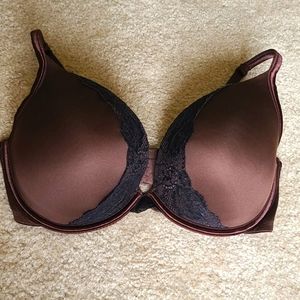 Lane Bryant Cacique Brown 38DDD Lace Bra